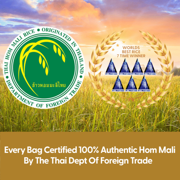Thai Hom Mali Premium Jasmine White Rice - 5kg - Image 4