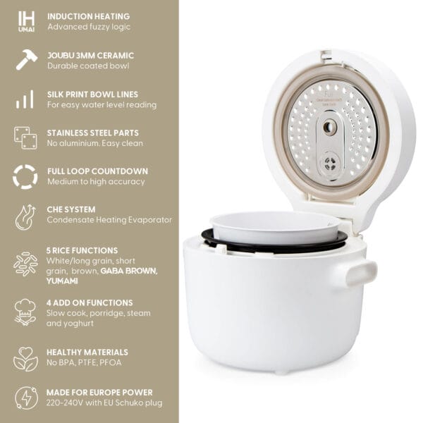 Fuji UMAI Induction Heating IH Ceramic Rice Cooker - Image 3