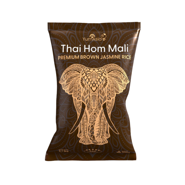Thai Hom Mali Premium Jasmine Brown Rice - 5kg - Image 1