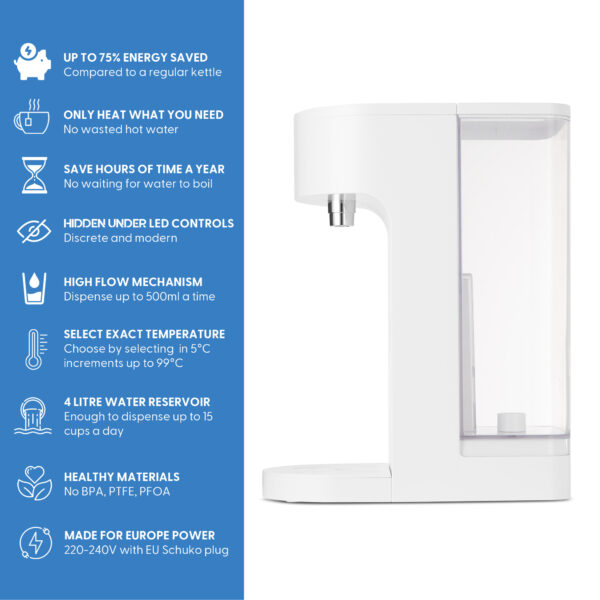 Oyu by Yum Asia (4 litre) Instant Hot Water Dispenser - Image 3