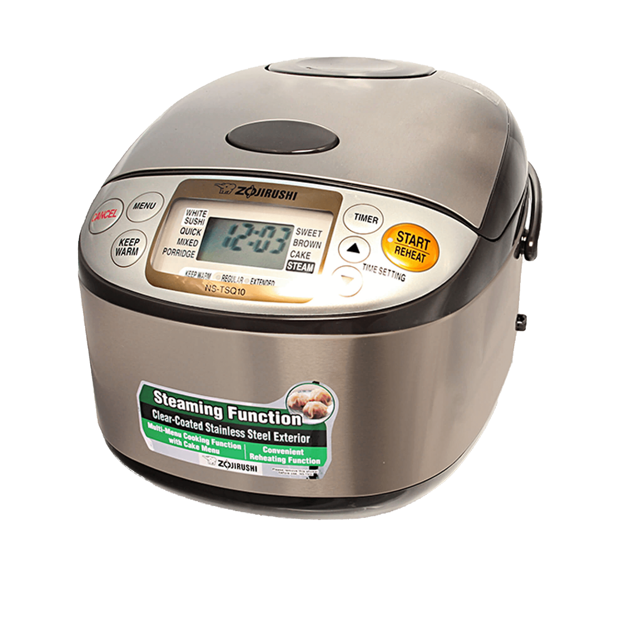 Cuiseur de riz à logique floue Zojirushi NS-TSQ10 - Yum Asia EU - No.1 For  Premium Rice Cookers