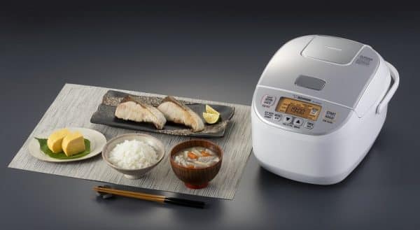 Lifestyle view of Zojirushi NL-DSQ10 rice cooker