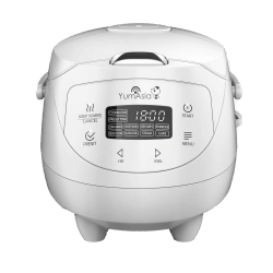 Panda-rice-cooker-front-on-in-white