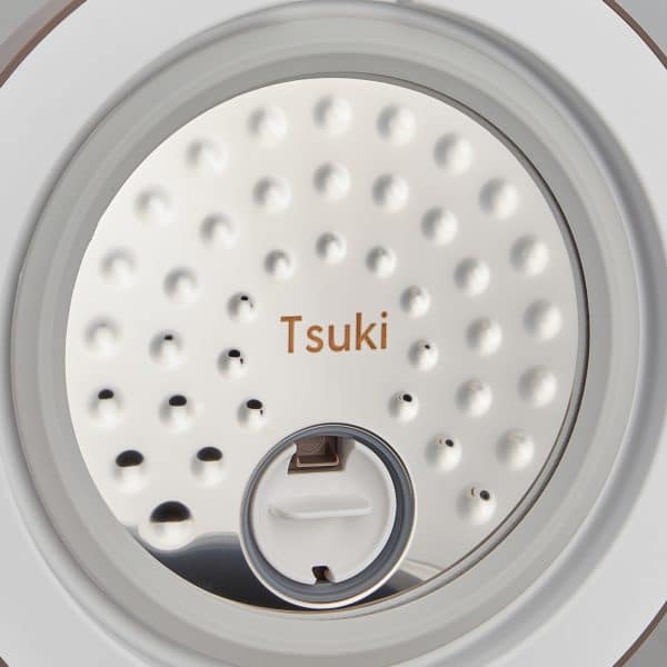 Tsuki rice coker stainless steel inner lid