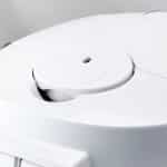 Panda mini rice cooker steam vent of arctic white colour