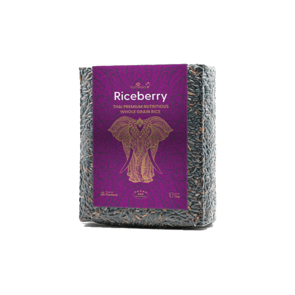 Premium Nutritious Whole Grain Riceberry  - 1kg - Image 1