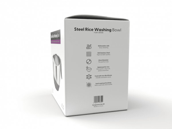 Yum Asia rice washing bowl right box view