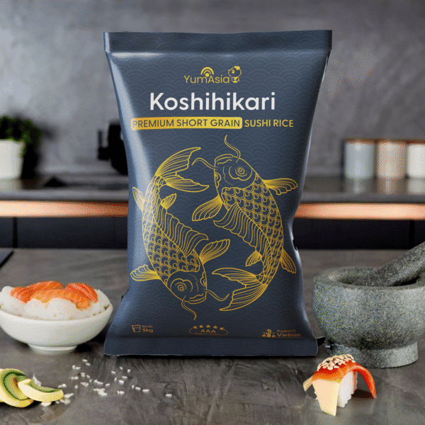 Koshihikari Premium Short Grain Sushi Rice - 5kg - Image 9