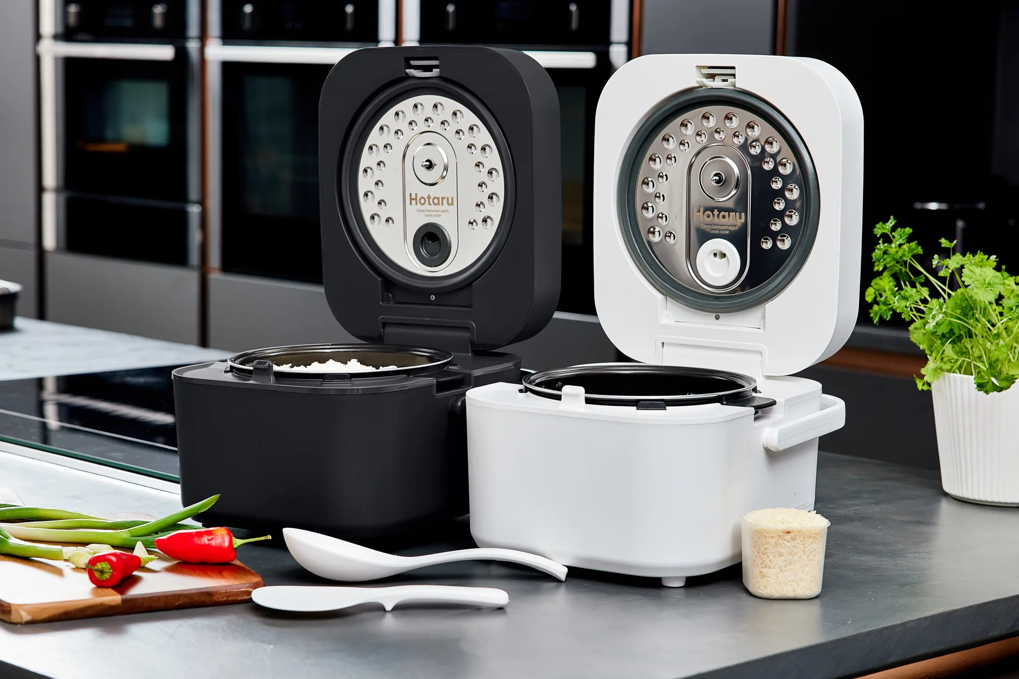 Hotaru UMAI Pemanasan Induksi Periuk Nasi Seramik IH - Imej 12