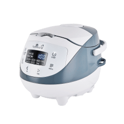 Panda mini rice cooker in grey and white mixed colour