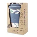 Kenzai big leaf bamboo cup in packaging