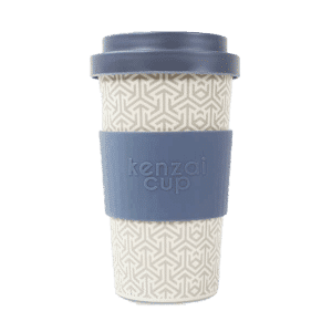 Kenzai Bamboo Beverage Cup Geometric trans