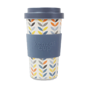 Kenzai Bamboo Beverage Cup Small Leaf trans