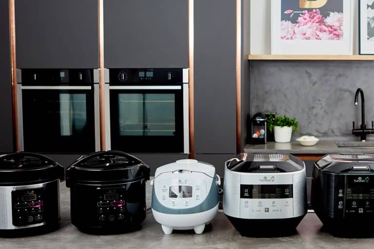 Yum Asia Rice Cookers Lined Up