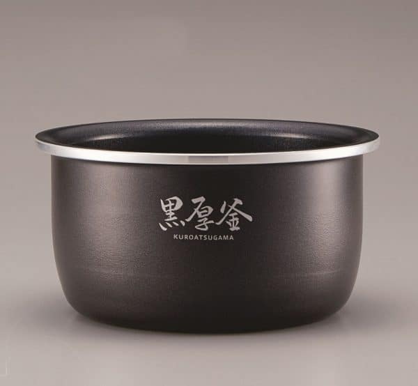 Kuroatsugama inner bowl for Zojirushi