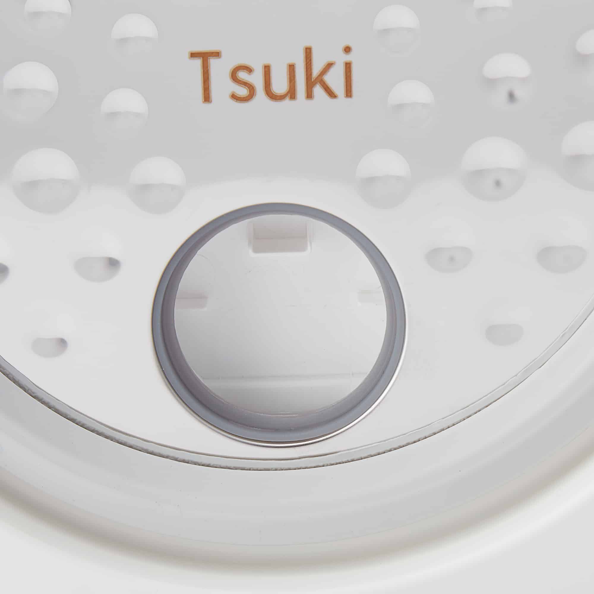 Yum Asia Tsuki Mini cuiseur à riz avec bol en céramique Shinsei (2,5  tasses, 0,45 litre) 5 fonctions de cuisson du riz, 2 fonctions  multicuiseur, affichage LED caché, 220-240V (Pebble White)
