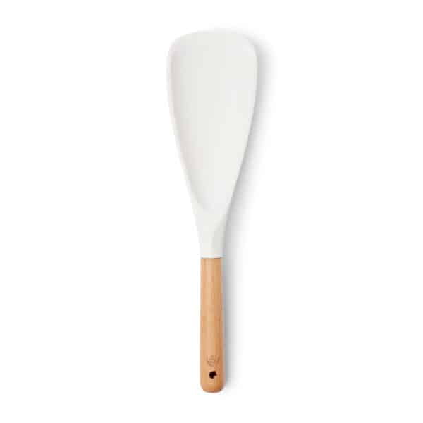 White duckbill rice spatula by Yum Asia