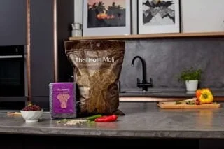 Yum Asia Riceberry e Hom Mali Jasmine Riso Hom Mali marrone