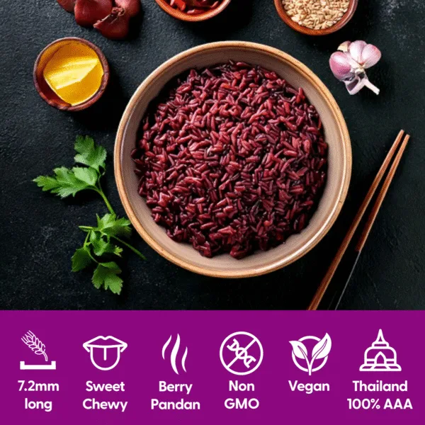 プレミアム栄養全粒米ベリー - 1kg - 画像3