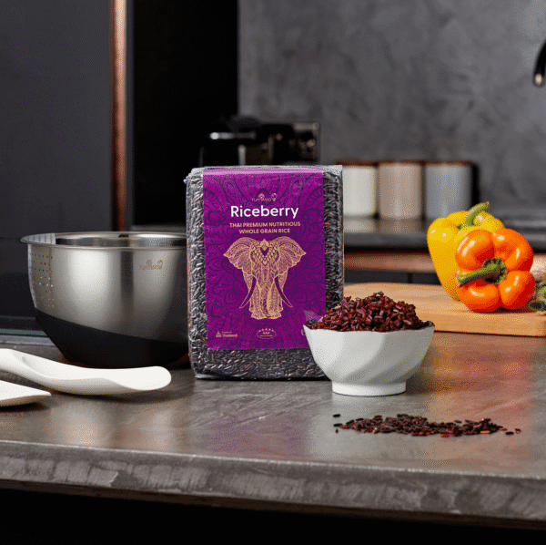 Premium Nutritious Whole Grain Riceberry  - 1kg - Image 6