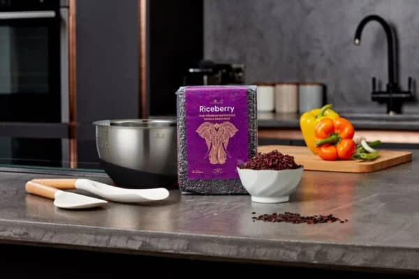 Yum Asia Riceberry con ciotola per lavare il riso e spatole
