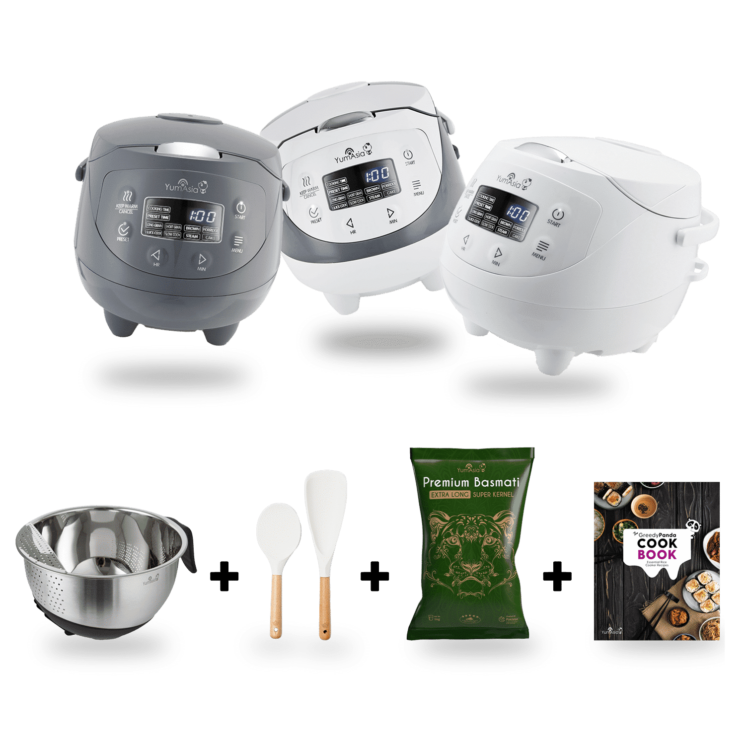 Panda Mini Advanced Fuzzy Logic Ceramic Rice Cooker - Yum Asia UK – No.1  For Premium Rice Cookers