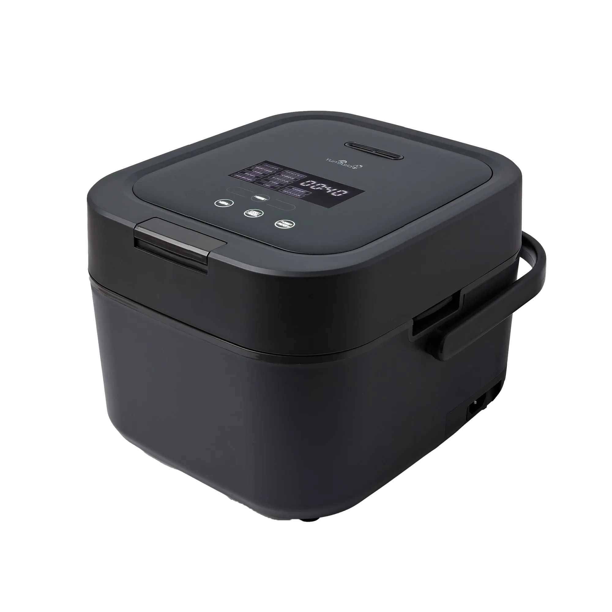 ñam asia Hotaru UMAI Olla arrocera IH en gris pizarra. Recorte principal: 90 %. Hotaru UMAI Olla arrocera de cerámica con calentamiento por inducción IH - Imagen 1