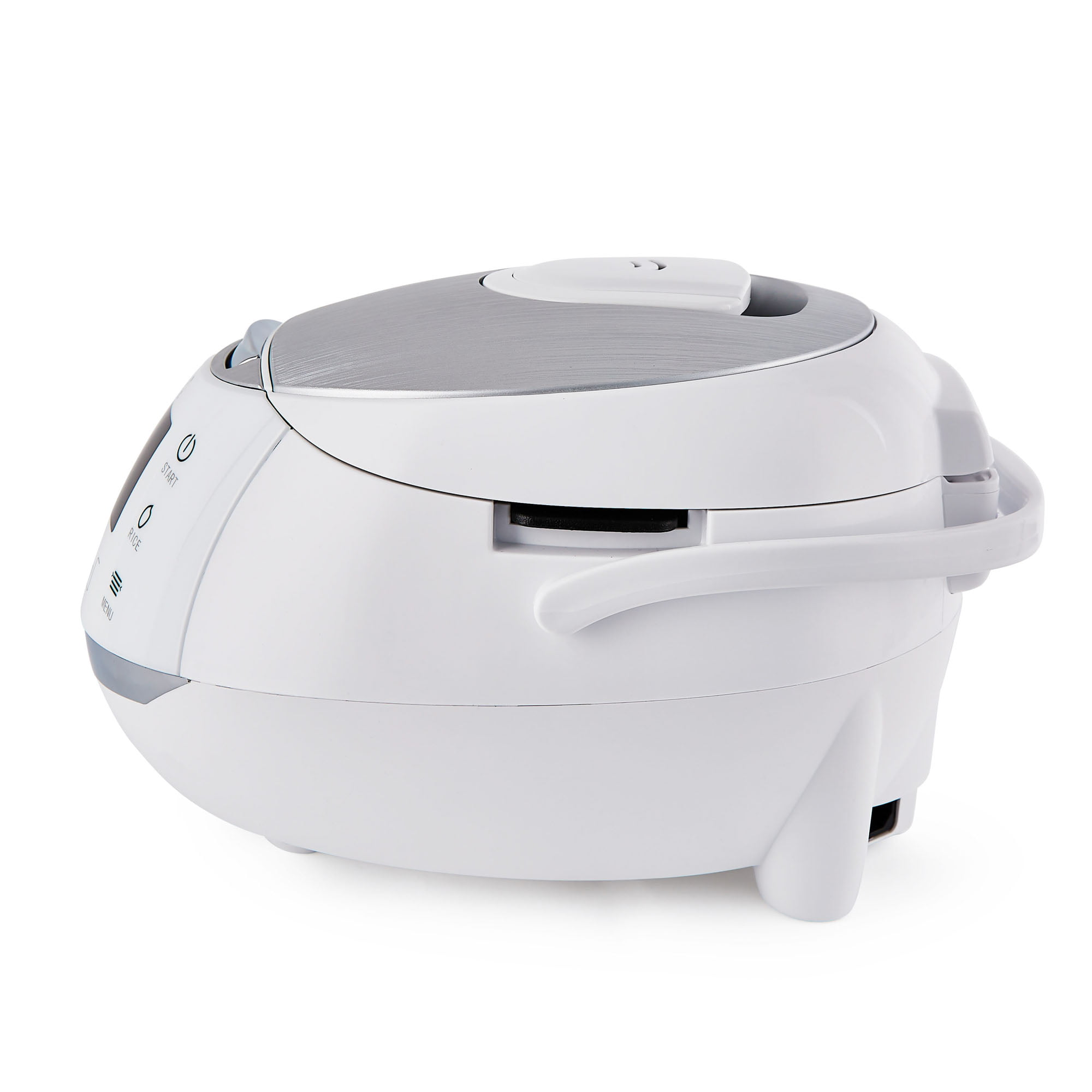 Yum Asia 3.5 Cup Fuzzy Logic Rice Cooker with Ceramic Bowl - 120V, Arctic  White