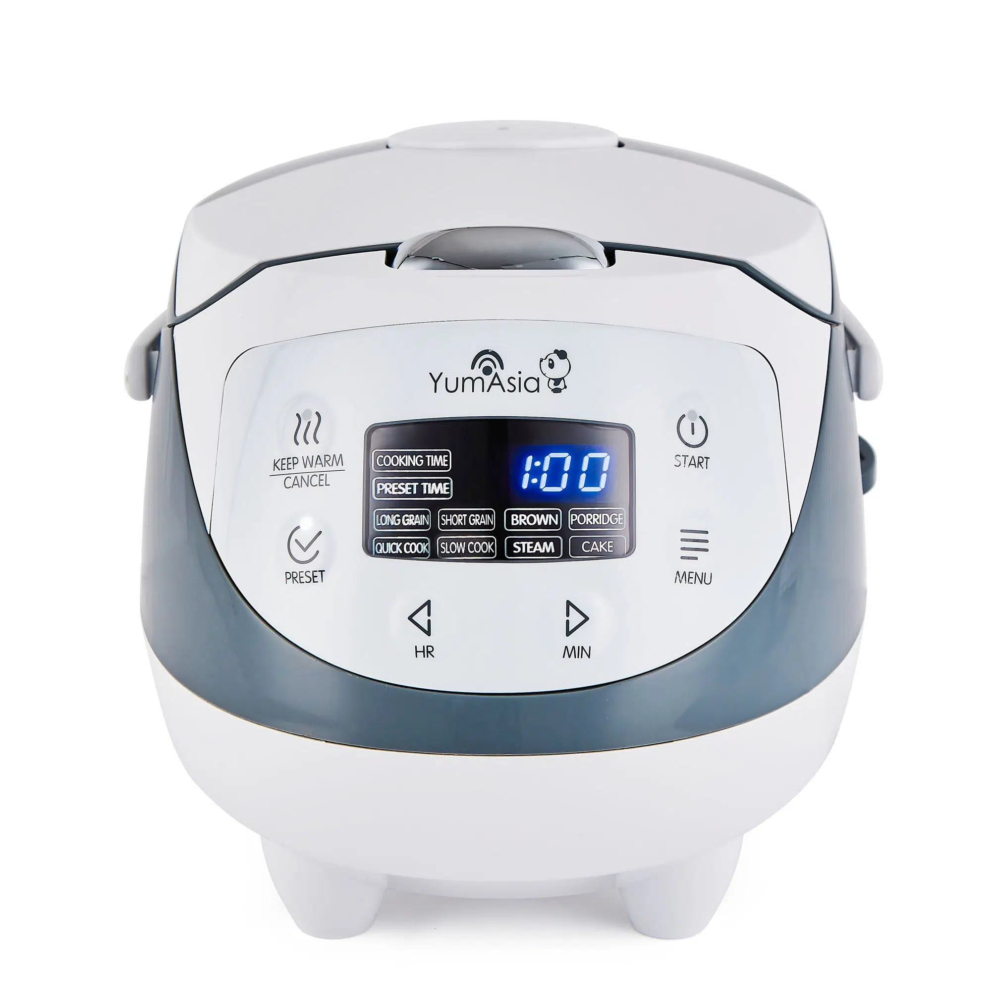 Panda Mini-Reiskocher von vorne zu sehen