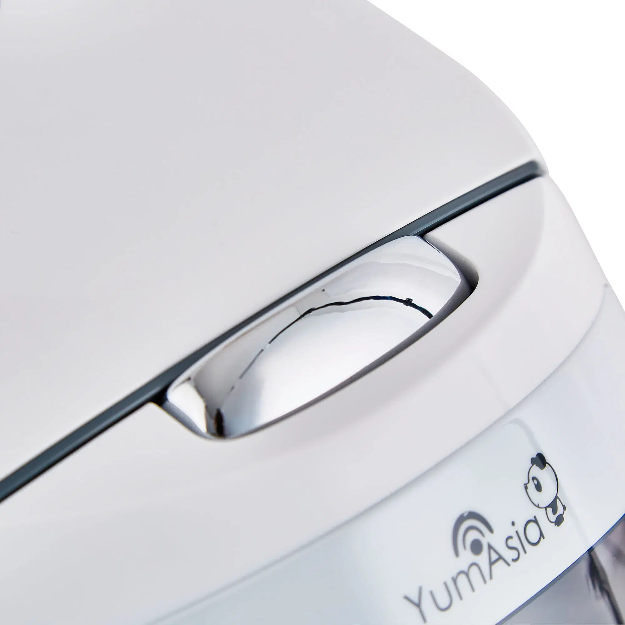 Nahaufnahme von Panda Verschlussmechanismus für Reiskocherdeckel