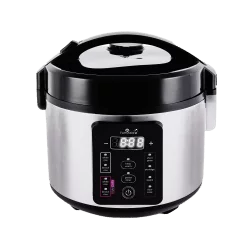 Kumo YumCarb Rice Cooker USA in silver