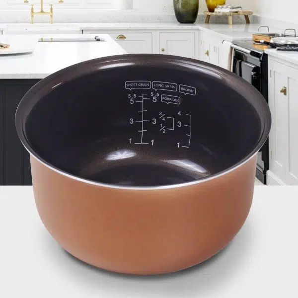 Kumo Rice Cooker ‘Ninja’ Ceramic Coated Inner Bowl - Image 2